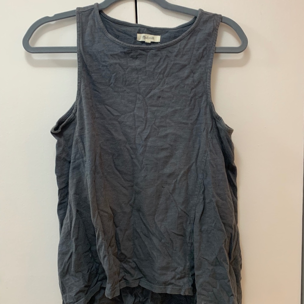 Madewell gray tank